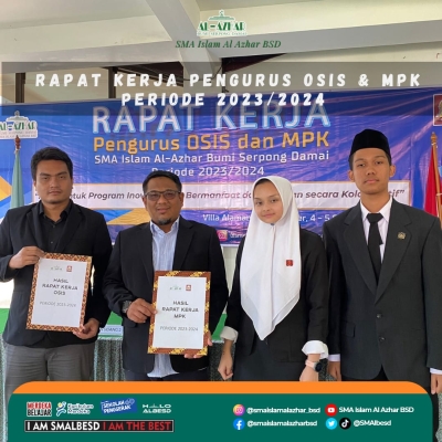 RAPAT KERJA OSIS &amp; MPK PERIODE 2023/2024